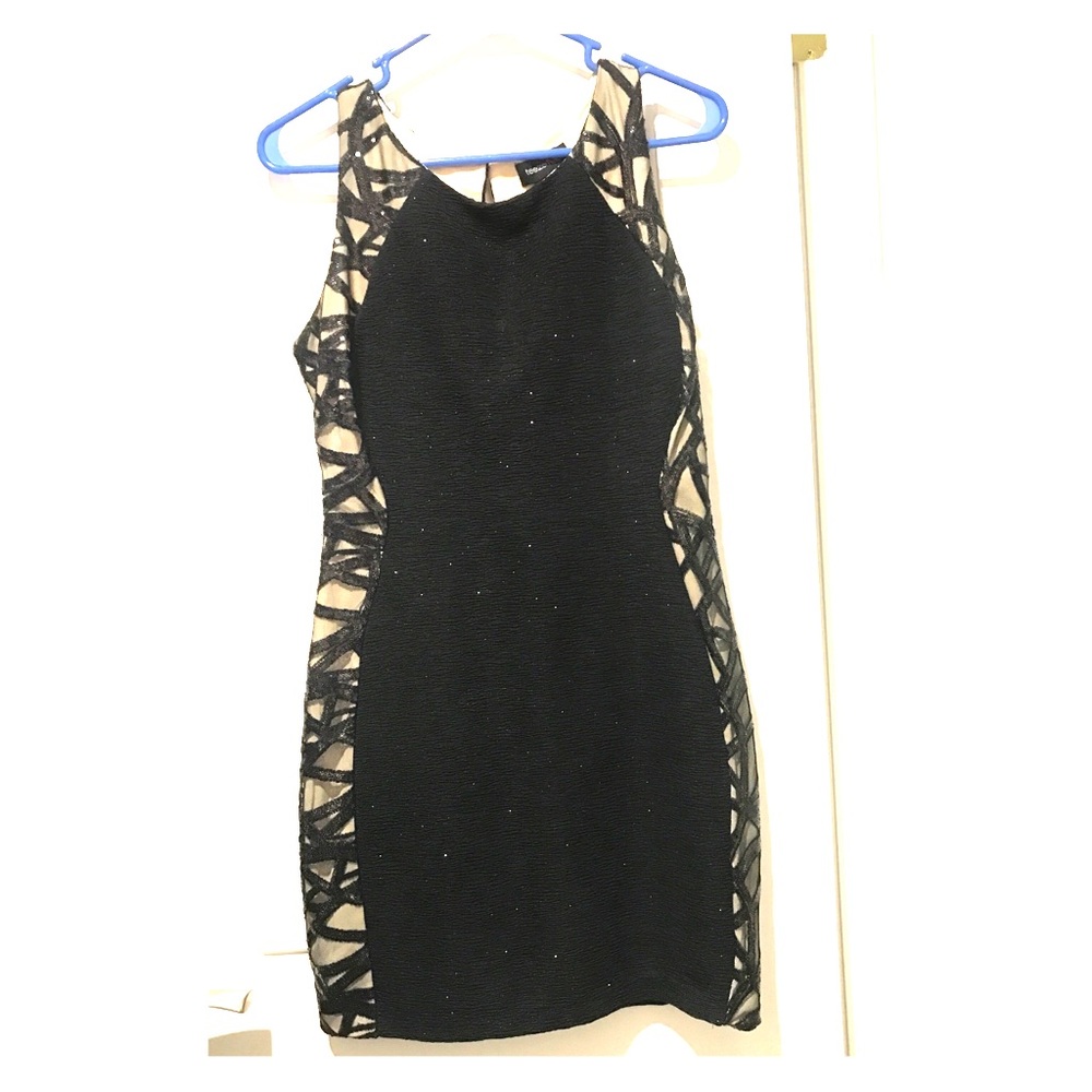 Black Mini with Sequin Detail